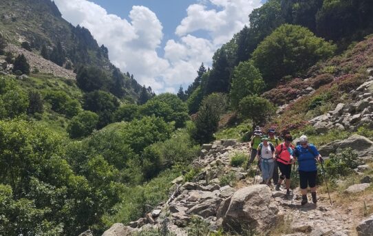 RANDO PEDESTRE DECOUVERTE  PYRENEES ORIENTALE.